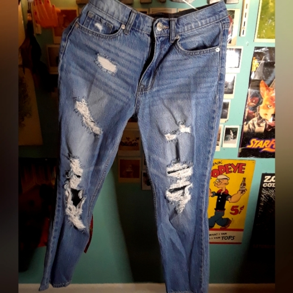 Distressed mom Jean